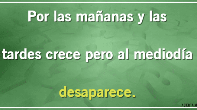 Solo MENTES MAESTRAS logran resolver este acertijo.