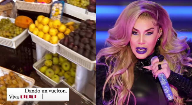 'La reina del reggaeton'  decidió visitar los mercados peruanos.