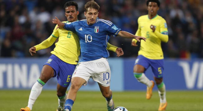 Italia superó a Brasil por la fecha 1 del Mundial Sub 20