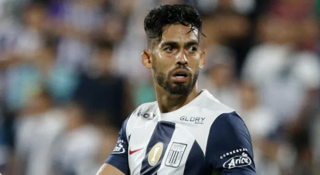 Andrés Andrade sufrió dura lesión y será baja en Alianza Lima