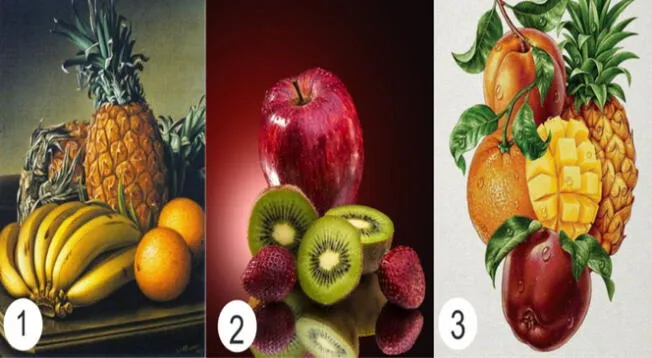 Elige una imagen de las frutas y descubre los rasgos positivos que domina tu forma de ser