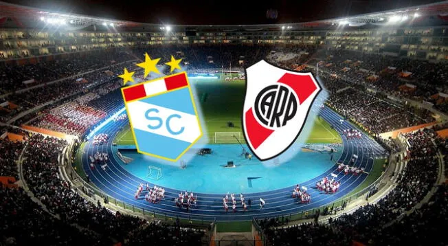 Sporting Cristal y River Plate se enfrenan en el Estadio Nacional.