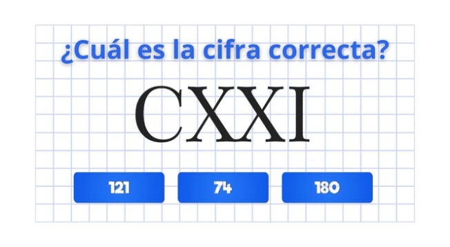 Demuestra tus habilidades cognitivas o si tienes suerte para acertar.