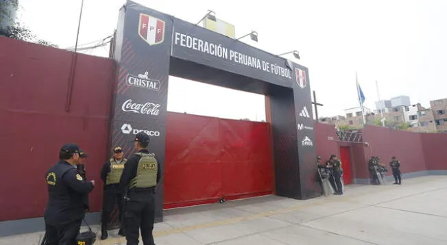 Fiscalía allana por segunda vez las instalaciones de la Federación Peruana de Fútbol