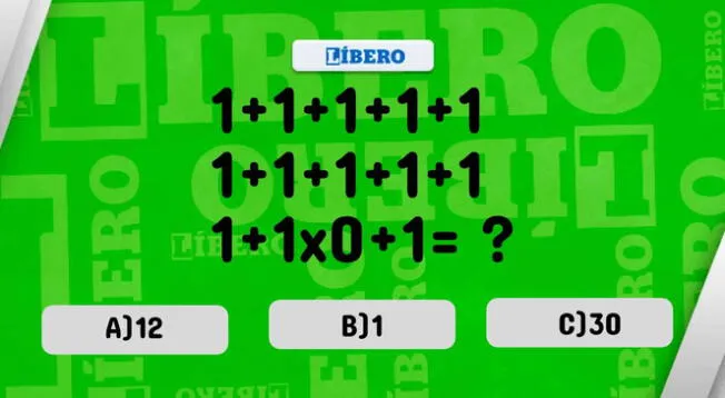 Intenta desarrollar este complicado acertijo matemático y demuestra que eres un 'crack'.