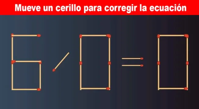 Solo cuentas con 6 segundos para lograr superar este desafío mental creado para verdaderos genios.