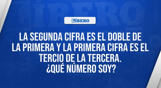 Pocos usuarios respondieron correctamente este acertijo mental en el tiempo indicado.