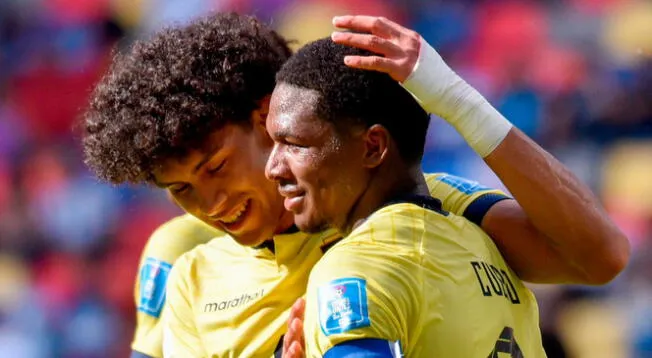 Ecuador goleó 8-0 a Fiji