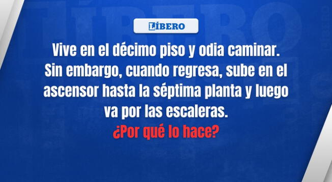 Analiza el enunciado y responde en tiempo récord.