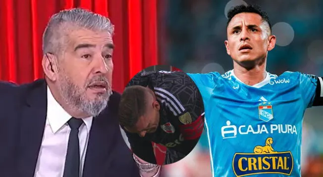 Periodista argentino no culpó a Armani tras error en gol de Yotún