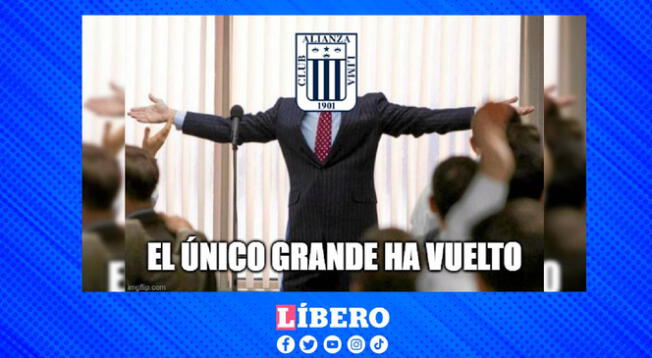 Alianza Lima aseguró el título del Torneo Apertura y memes invaden redes