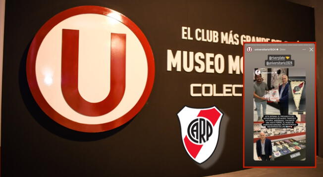 Autoridad de histórico club argentino visitó el Museo Monumental.