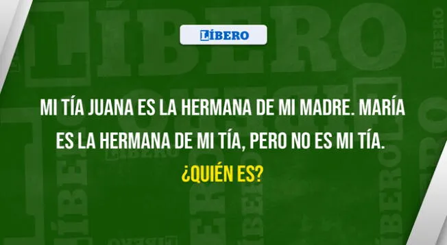 Analiza el caso detenidamente y responder correctamente la interrogante en solo 7 segundos.