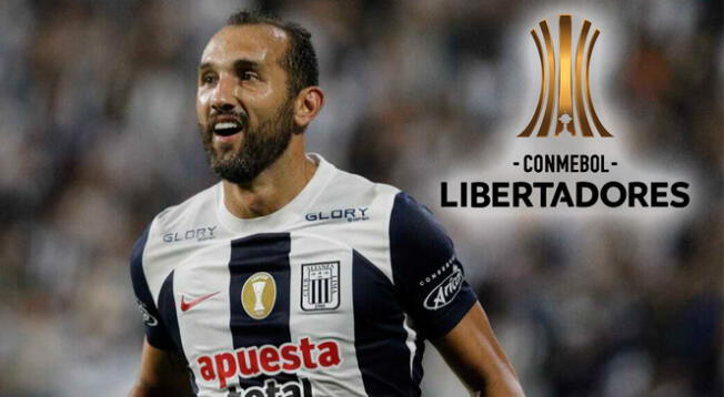 Hernán Barcos es destacado por la cuenta de la Libertadores