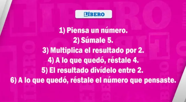 Lee con atención cada punto del acertijo visual y descubre cuál es el número en tiempo récord.