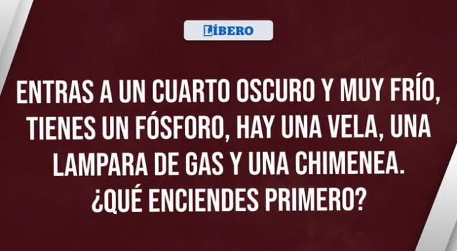 Los usuarios indicaron que es 'imposible' resolver este acertijo mental.