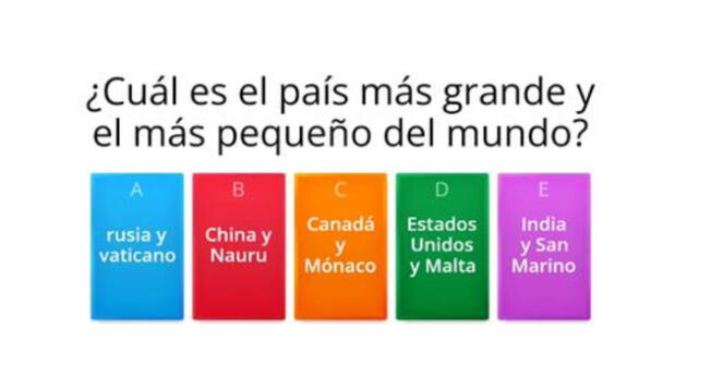 ¿Cuál es la respuesta correcta al acertijo? Hállala en 8 segundos