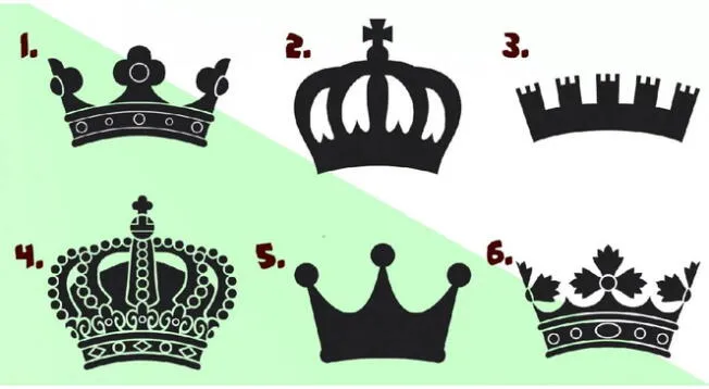 Elige una de las coronas en este test y conócete más Elige una de las coronas en este test y conócete más