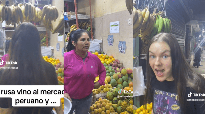 Rusa va a mercado y vendedora la trollea por comprar una manzana.