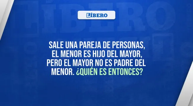 Si tienes un gran intelecto, podrás dar con la respuesta correcta de este adivinanza.