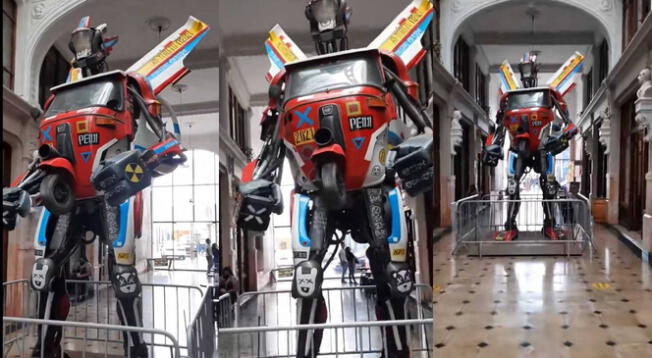 Internauta encuentra al 'Optimus Prime' versión peruana