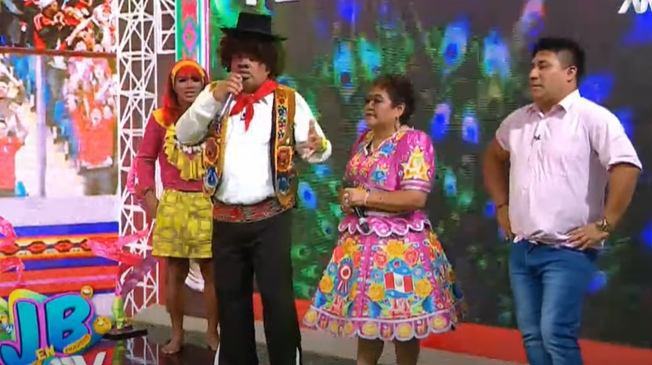 Flor Pileña y Pepino cantan juntos en "JB en ATV" el tema que hizo reconocida a la artista folclórica.