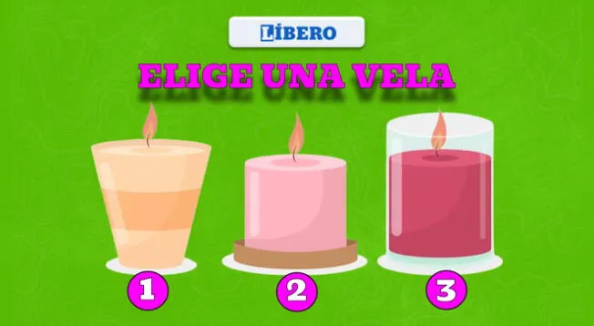 Elige una de estas tres velas y reconoce cuál es tu forma de reaccionar ante los problemas