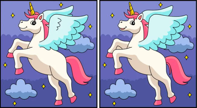 ¿Crees que logres ubicar las 8 desigualdades entre los unicornios en tiempo récord?