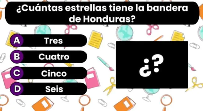 A excepción de los hondureños, pocas personas no conocen cuántas estrellas posee la bandera de Honduras.