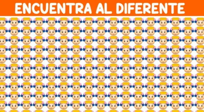 ¿Qué  ícono es diferente? Analiza y detecta el correcto en instantes