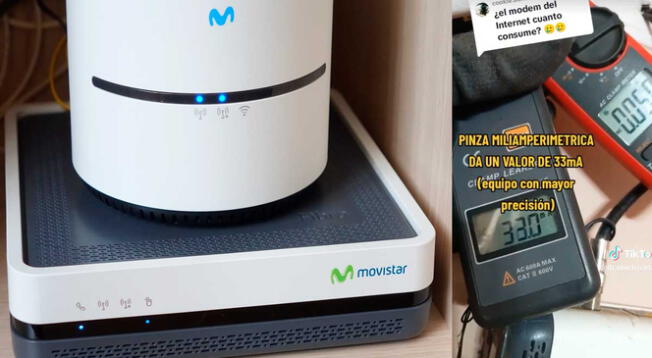 Conoce cuánto dinero consume el router o modem de Internet encendido todo el día.