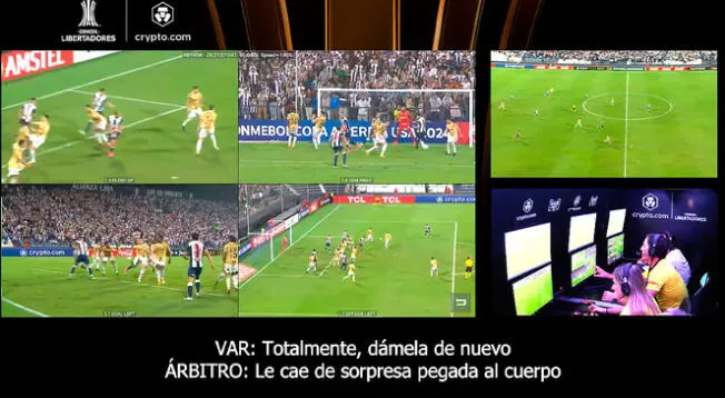 Alianza Lima: sale al aire la inédita conversación del VAR en la mano de Atlético Mineiro
