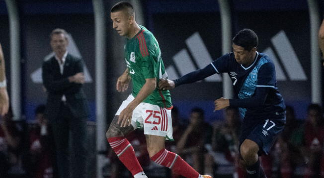 México vs Guatemala se miden en un partido amistoso internacional