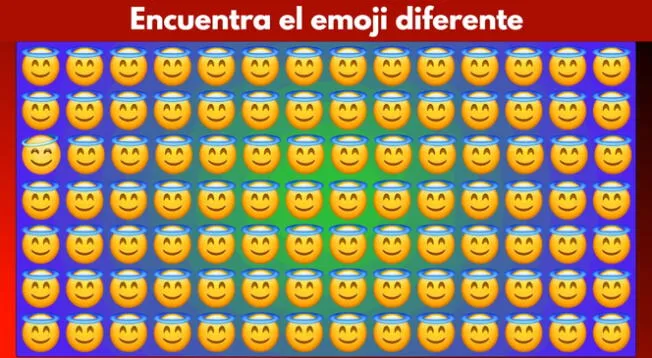 ¿Encuentras al emoji diferente? Hazlo en el acto.