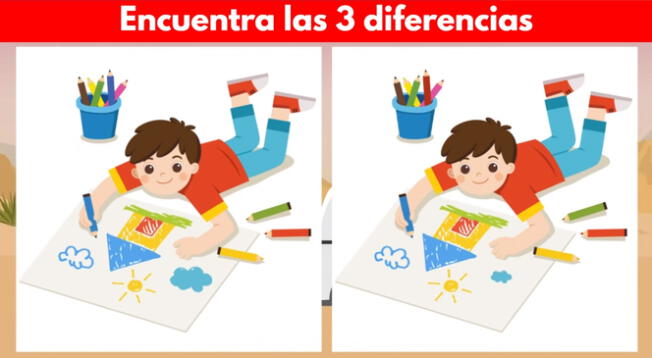 El reto visual del creativo niño