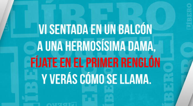 Tienes solamente pocos segundos para descubrir la respuesta del acertijo visual.