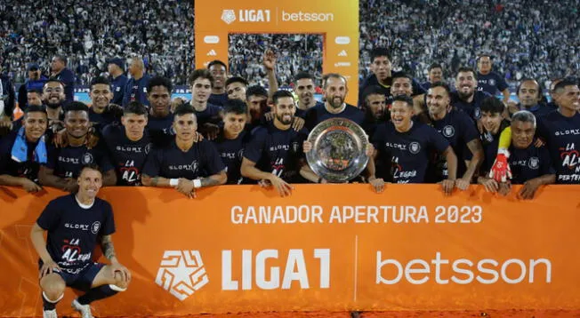 Alianza Lima se coronó campeón del Torneo Apertura