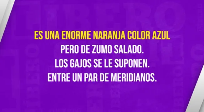 Esta adivinanza hará que 'explote' tu cabeza por su aparente complejidad.