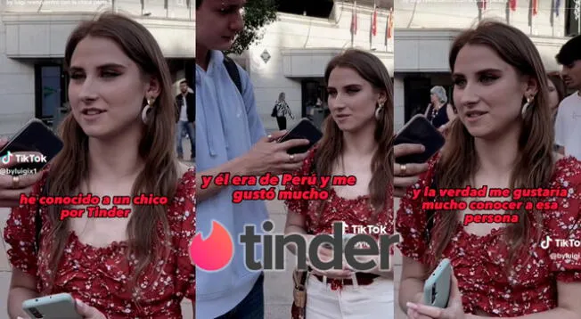 La ucraniana se mostró conmovida al contar su historia de amor con un peruano que conoció en Tinder.