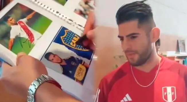 Carlos Zambrano quedó sorprendido con colección de hincha coreano