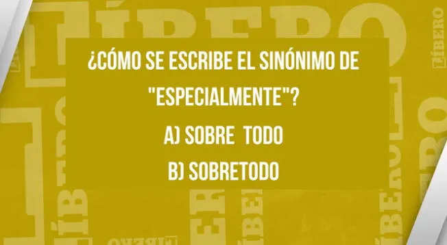 Ambas alternativas existen, pero tienen diferentes significados. ¿Cuál es la correcta en este caso?