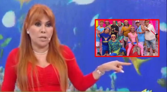 Magaly TV: La 'Urraca' se mostró en contra de comentarios en 'Jirón del Humor'