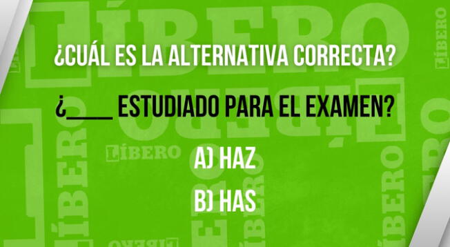 Tienes poco tiempo para demostrar el verdadero nivel de tus conocimientos.