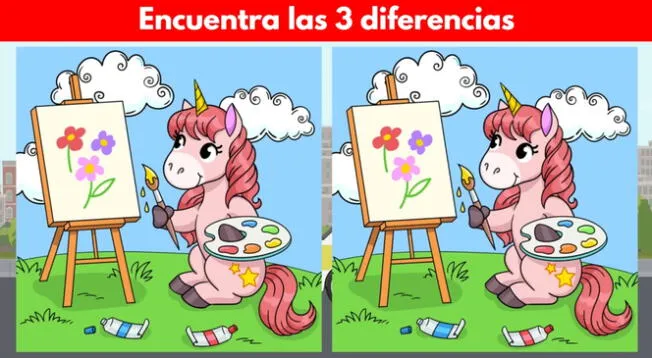 Encuentra las 3 diferencias de inmediato y demuestra que eres un CRACK.