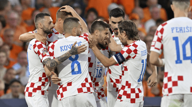 Croacia venció 4-2 a Países Bajos por UEFA Nations League