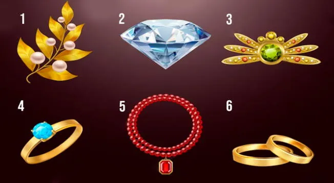 Mira al detalle cada una de las joyas, selecciona la que más te gusta y conoce más de tu personalidad. Mira al detalle cada una de las joyas, selecciona la que más te gusta y conoce más de tu personalidad.