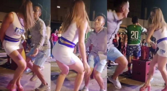 TikTok: Pareja de jóvenes se enfrenta en baile cajamarquino y causa furor