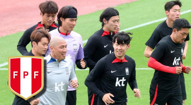 Corea del Sur alista su oncena para enfrentar a Perú en Busan.