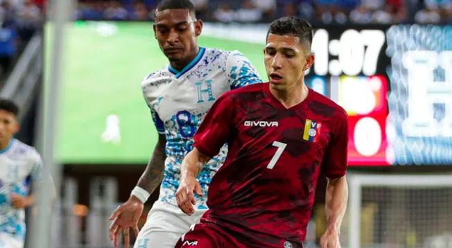 Venezuela derrotó por la mínima a Honduras en amistoso internacional