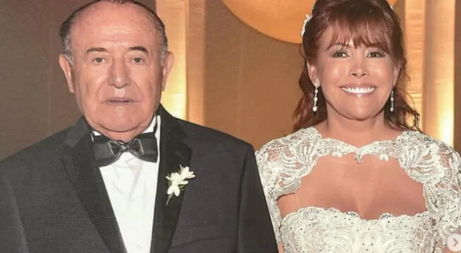 Magaly le dedica tiernas palabras a su progenitor por el Día del Padre Magaly le dedica tiernas palabras a su progenitor por el Día del Padre
